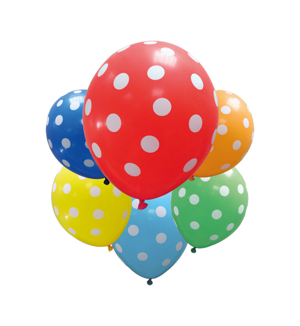 Globos Lunares Party Essentials 6St