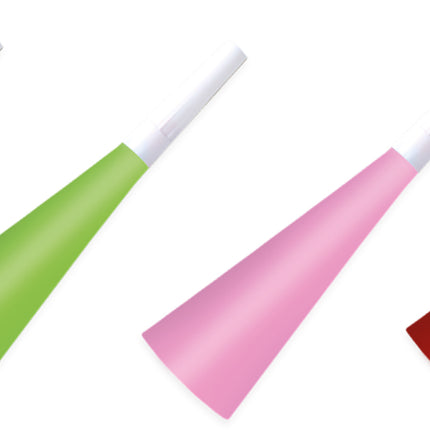 Cuernos Unicolores Party Essentials (Colores Surtidos) 4St