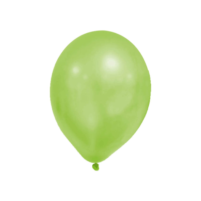 Party Essentials Globos Metálicos Pastel Verde 8St