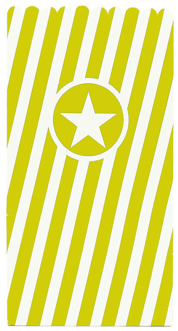 Party Essentials Fsc Bolsa de papel para palomitas Verde lima 6St