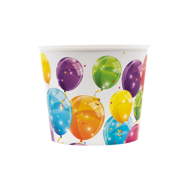 Cubo reutilizable para aperitivos Sparkling Balloons 2,2L 1St