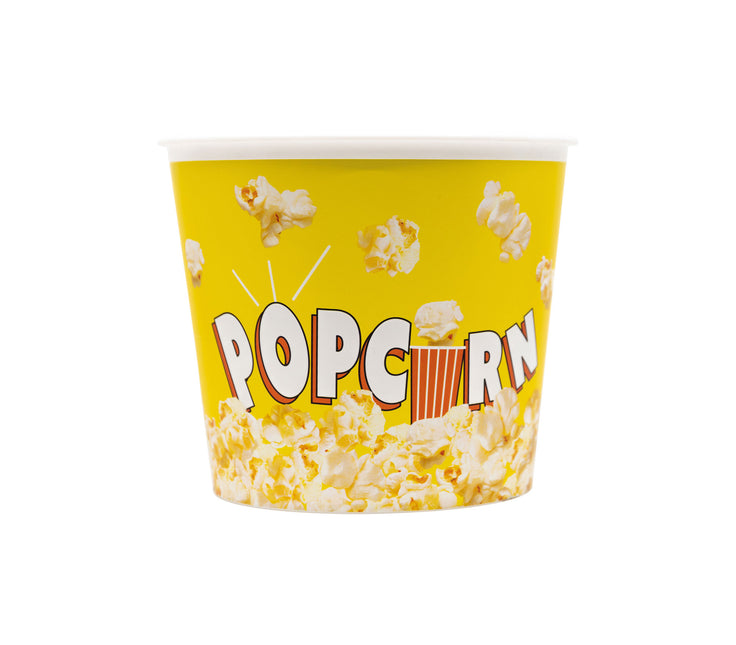Cubo reutilizable para palomitas Party Essentials Amarillo 1St