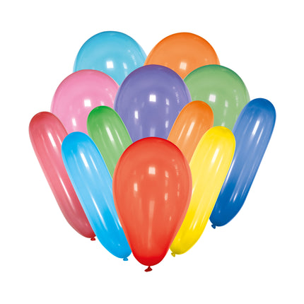 Party Essentials Globos Mixtos De Varias Formas Y Colores 30St