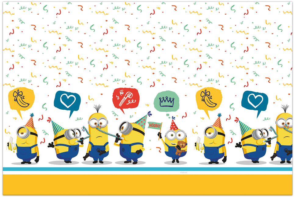 Minions: La rebelión de Gru Mantel de plástico 120X180Cm 1St.