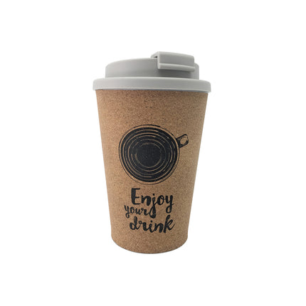 Taza Café Marrón Reutilizable