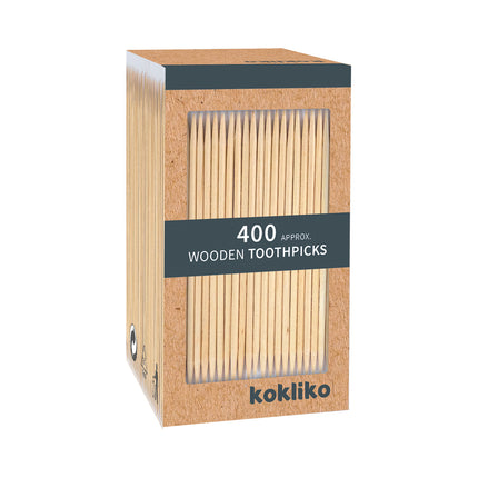 Palitos de cóctel marrones 400uds