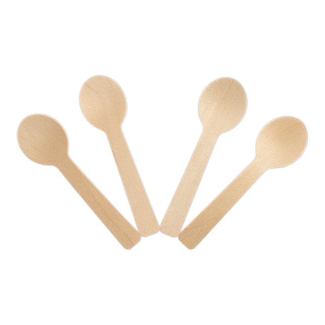 Cubiertos marrones Cucharas 30ud