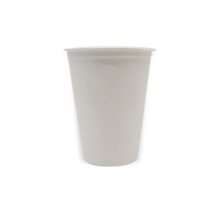 Productos de caña de azúcar blanca Vasos de caña de azúcar blanca 200Ml Paquete de 10 10St