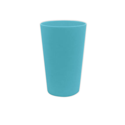 Vasos Reutilizables Color Sólido Turquesa 280Ml 2St