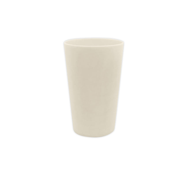 Vasos Reutilizables de Color Sólido 280Ml Beige 2St