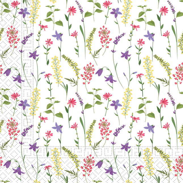 Servilletas de Papel de 3 Capas Servilletas de Papel de 3 Capas 33X33Cm Aromáticas Flores Mixtas 20St