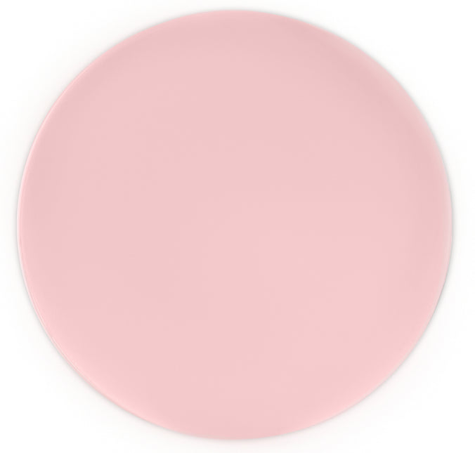 Platos Reutilizables Color Rosa Sólido 25Cm 2St