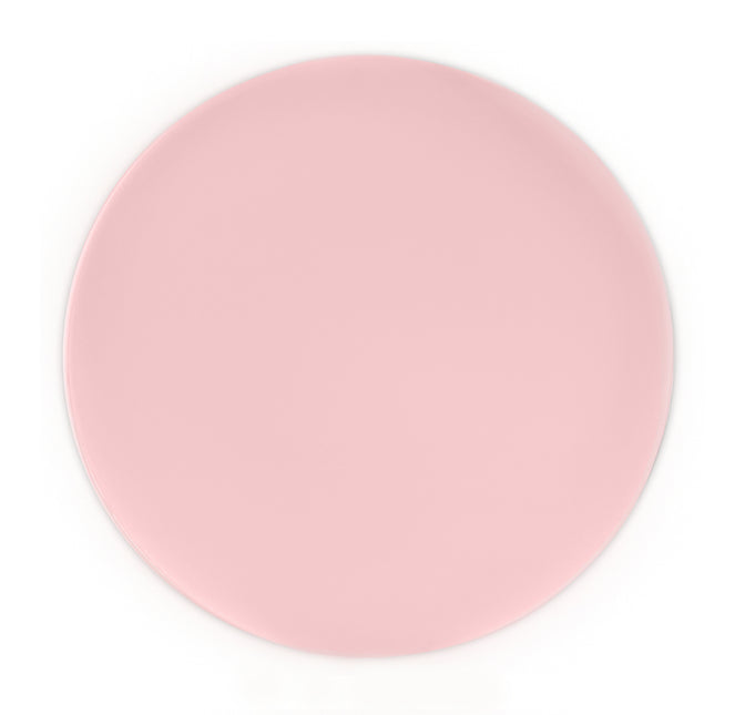 Platos Reutilizables Color Rosa Sólido 20Cm 2St