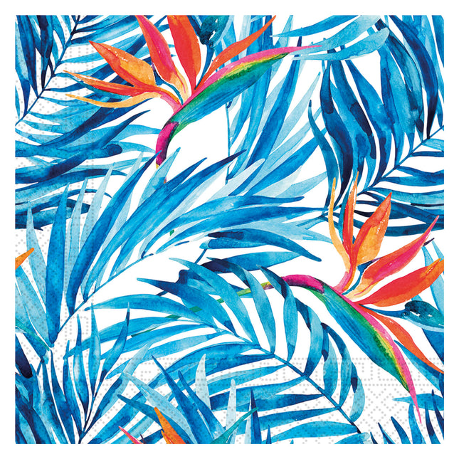 Servilletas de Papel de 3 Capas 33X33Cm & 25X25Cm/Everyday Designs Servilletas de Papel de 3 Capas 33X33Cm Flores Tropicales 20St