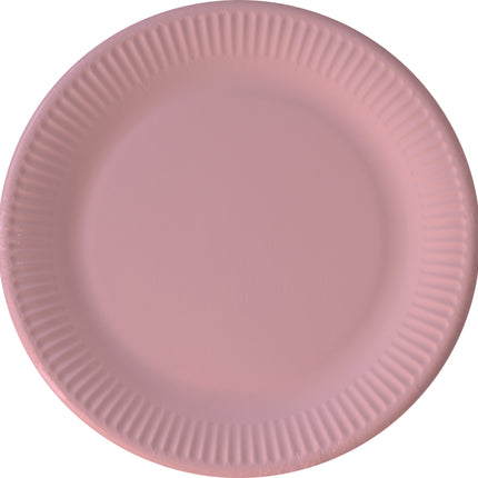 Color Sólido Rosa Fsc Platos De Papel Next Generation 23Cm 8St