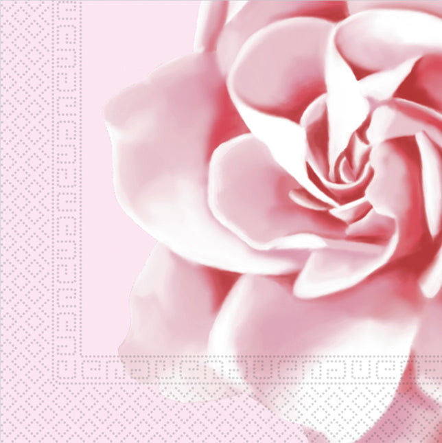 Servilletas de Papel de 3 Capas Servilletas de Papel de 3 Capas 33X33Cm Rosa Rosa 20St
