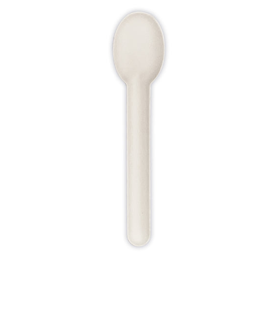 Cubiertos Blancos Cucharas Desechables 8pcs