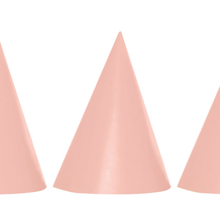 Party Essentials Fsc Sombreros Oro Rosa 6St