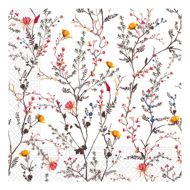 Servilletas De Papel De 3 Capas 33X33Cm & 25X25Cm/Everyday Designs Fsc Servilletas De Papel De Tres Capas 33X33Cm Modern Branches 20St