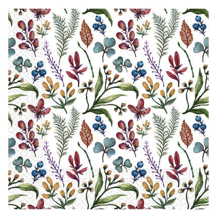 Servilletas de Papel Everyday Designs Hierbas Fsc Tres Capas 33X33Cm 20St