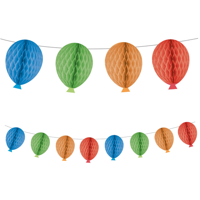 Guirnalda de colores Globos 2m