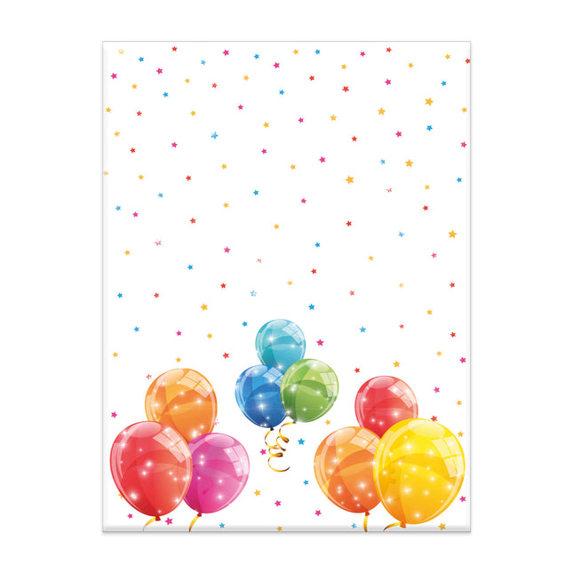 Mantel Reutilizable Globos Chispeantes 120X180Cm 1St