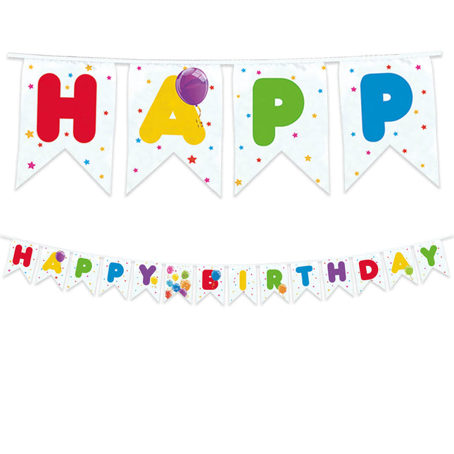 Globos chispeantes Banderola de letras reutilizable 1St