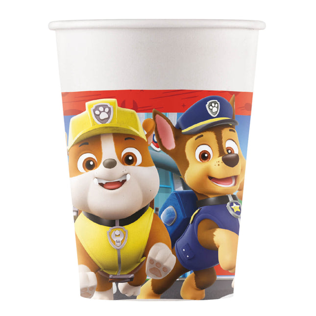 Tazas de la Patrulla Canina 200 ml 8 uds