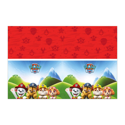 Paw Patrol Rescue Heroes Mantel de Plástico 120X180Cm 1Soporte