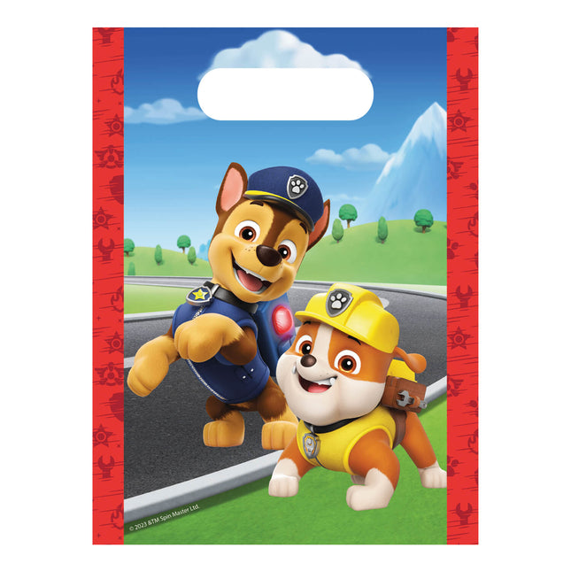 Paw Patrol Rescue Heroes Fsc Bolsas de papel para fiestas 4St