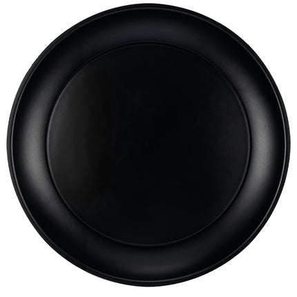 Plato negro 21cm
