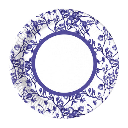 Everyday Designs Platos de Papel de Porcelana Azul Fsc Next Generation Mediano 20Cm 8St
