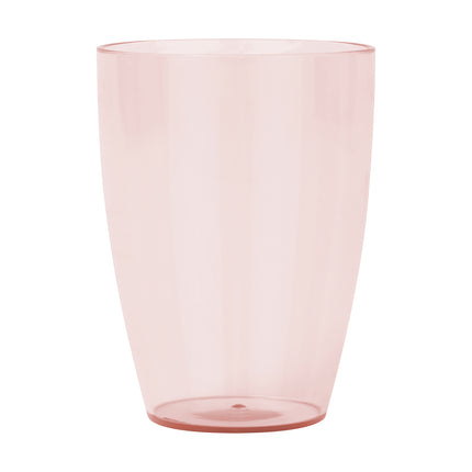 Vaso Rosa Plástico 400ml 2ud