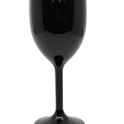 Copas Reutilizables De Color Sólido Copas Reutilizables Para Vino De Color Negro 2St