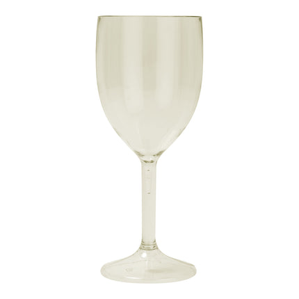 Vaso Vino Plástico Beige 300ml 2ud