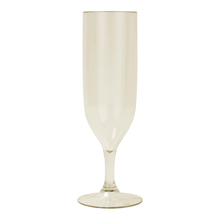 Copas Semi Tranparentes Reutilizables Copas Semi Tranparentes Reutilizables Para Champán En Color Beige 2St