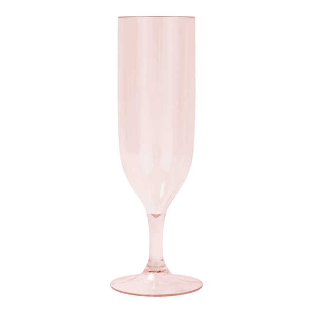 Copas Semi Tranparentes Reutilizables Copas Semi Tranparentes Reutilizables Para Champán En Color Oro Rosa 2St