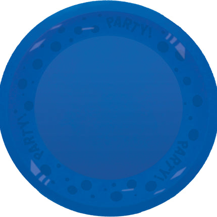 Plato Reutilizable Fiesta Colores Brillantes 21Cm Azul Brillante 1St