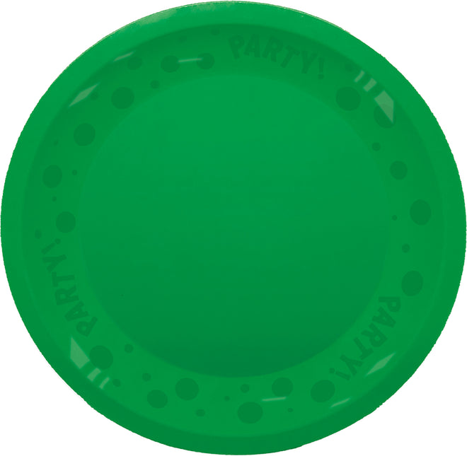 Plato Reutilizable Fiesta Colores Brillantes Plato Reutilizable Fiesta 21Cm Verde Brillante 1St