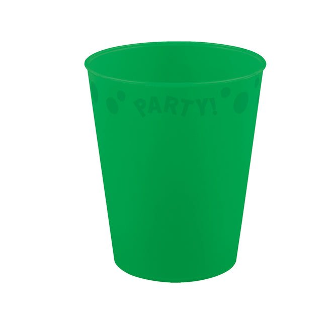 Vaso Reutilizable Fiesta Colores Brillantes Vaso Reutilizable Fiesta 250Ml Verde Brillante 1St
