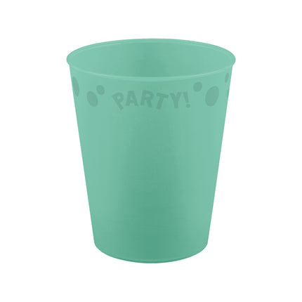 Vaso Fiesta Verde Menta Pastel 250ml