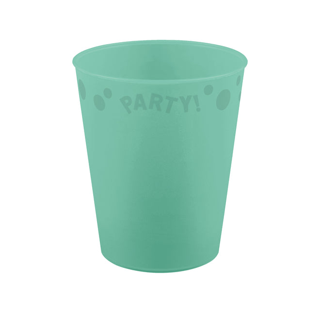 Vaso Reutilizable Fiesta Colores Pastel 250Ml Menta Pastel 1St.