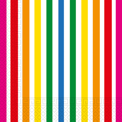 Servilletas de Papel Reutilizables Fsc Dos Capas 33X33Cm 20St