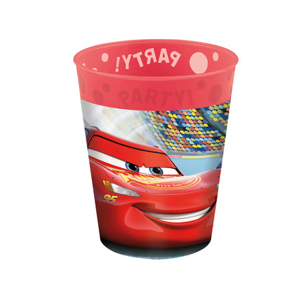 Vasos Reutilizables Cars Party 250Ml 4St