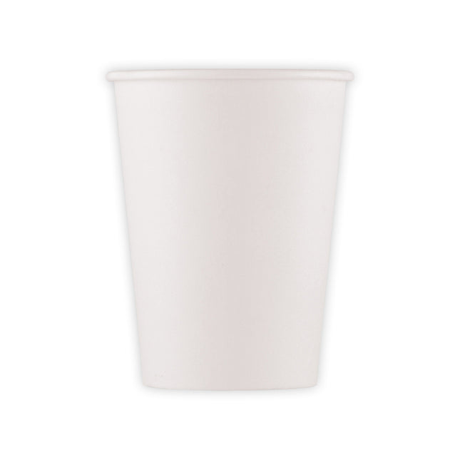 Vasos Blancos Papel 200ml 10ud
