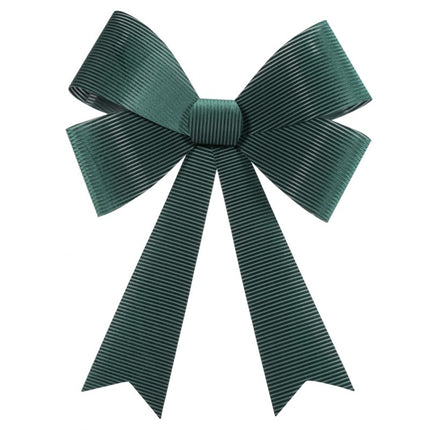 Pajarita gigante de terciopelo de pana verde 71cm x 86cm