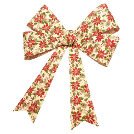 Lazo de Flor de Pascua gigante 71cm x 86cm