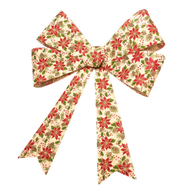 Lazo de Flor de Pascua gigante 71cm x 86cm