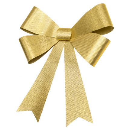 Lazo dorado brillante gigante 71cm x 86cm