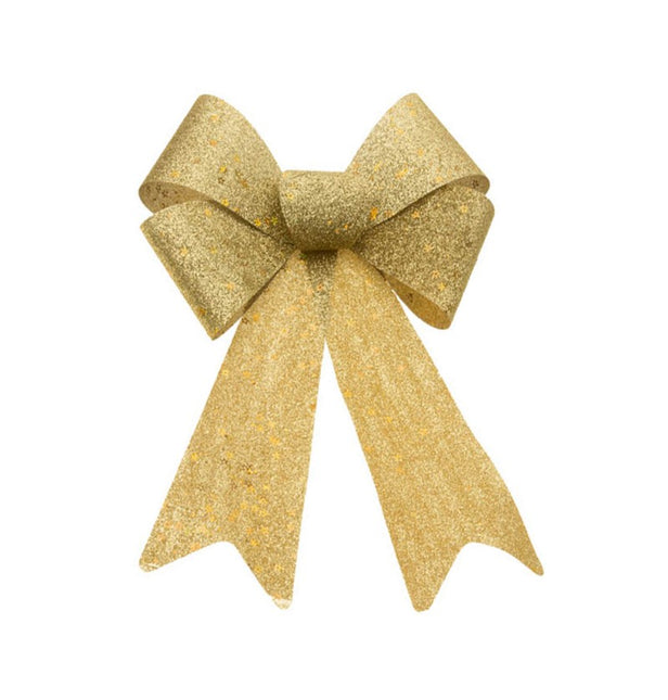 Lazo dorado estrellas holográficas 22,9cm x 39,1cm